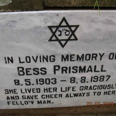 PRISMALL Bess 1903-1987