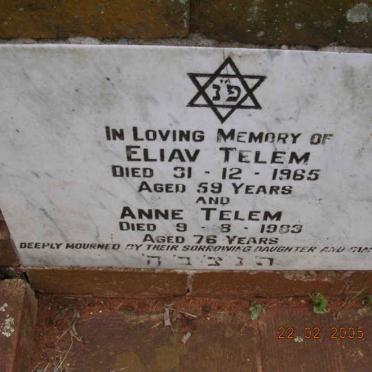 TELEM Eliav -1965 &amp; Anne -1983