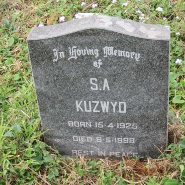 KUZWYO Siwethu Alpheus 1925-1998