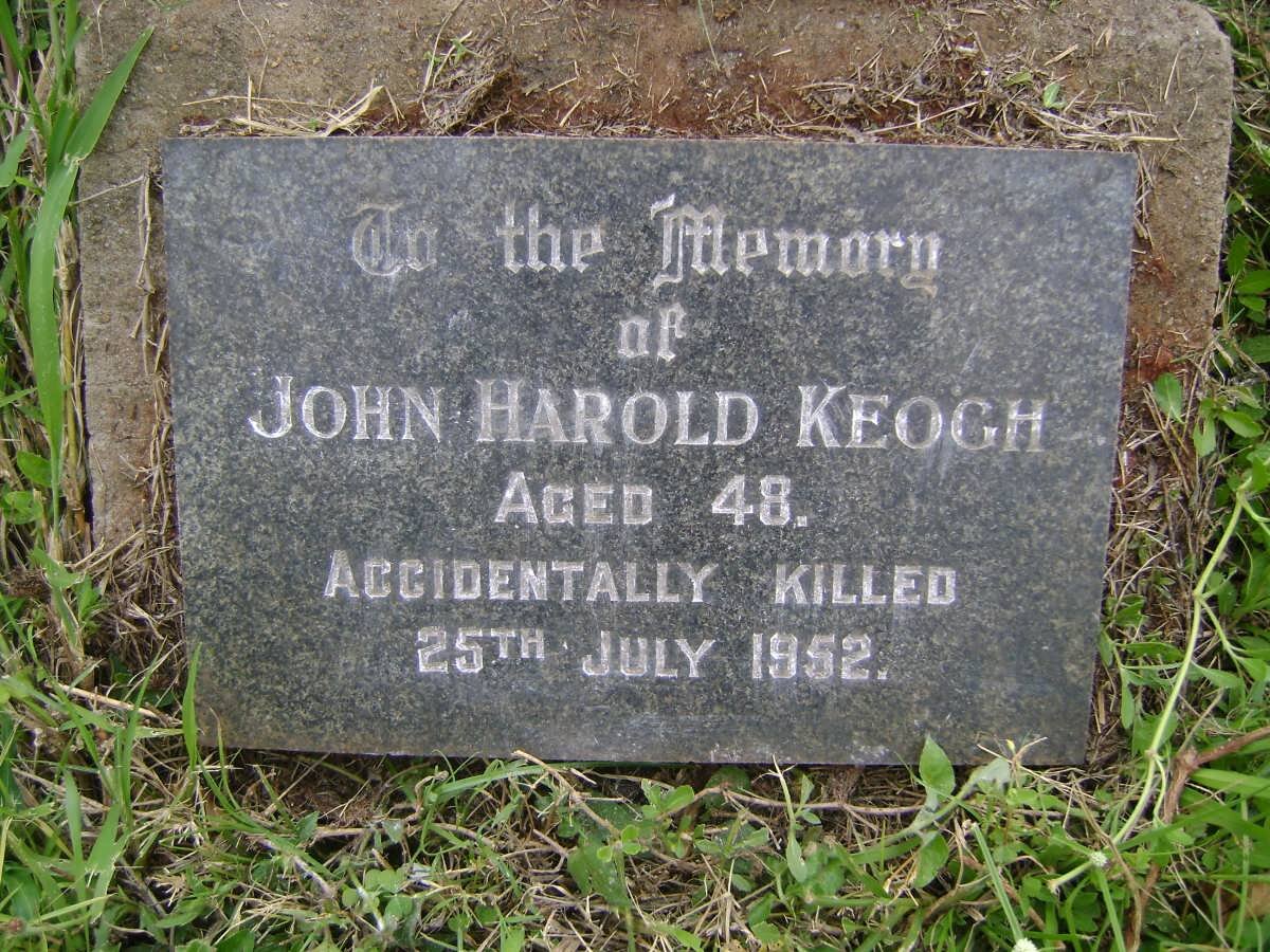 KEOGH John Harold -1952