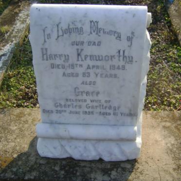 KENWORTHY Harry -1948 :: GARTLEDGE Grace -1958