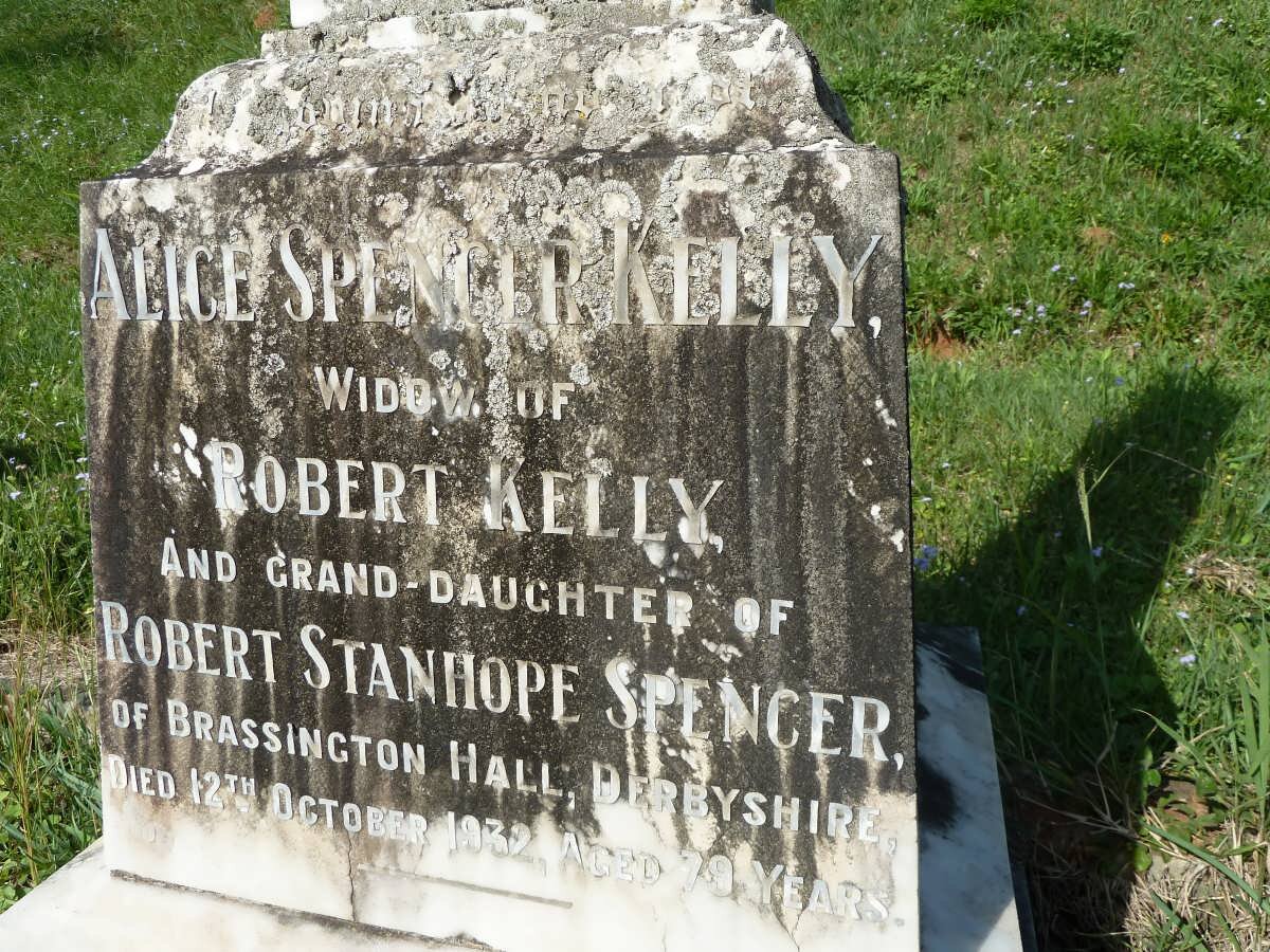 KELLY Alice Spencer -1932 :: LANGHAM Charles Henry -1971&amp; Mabel -1976