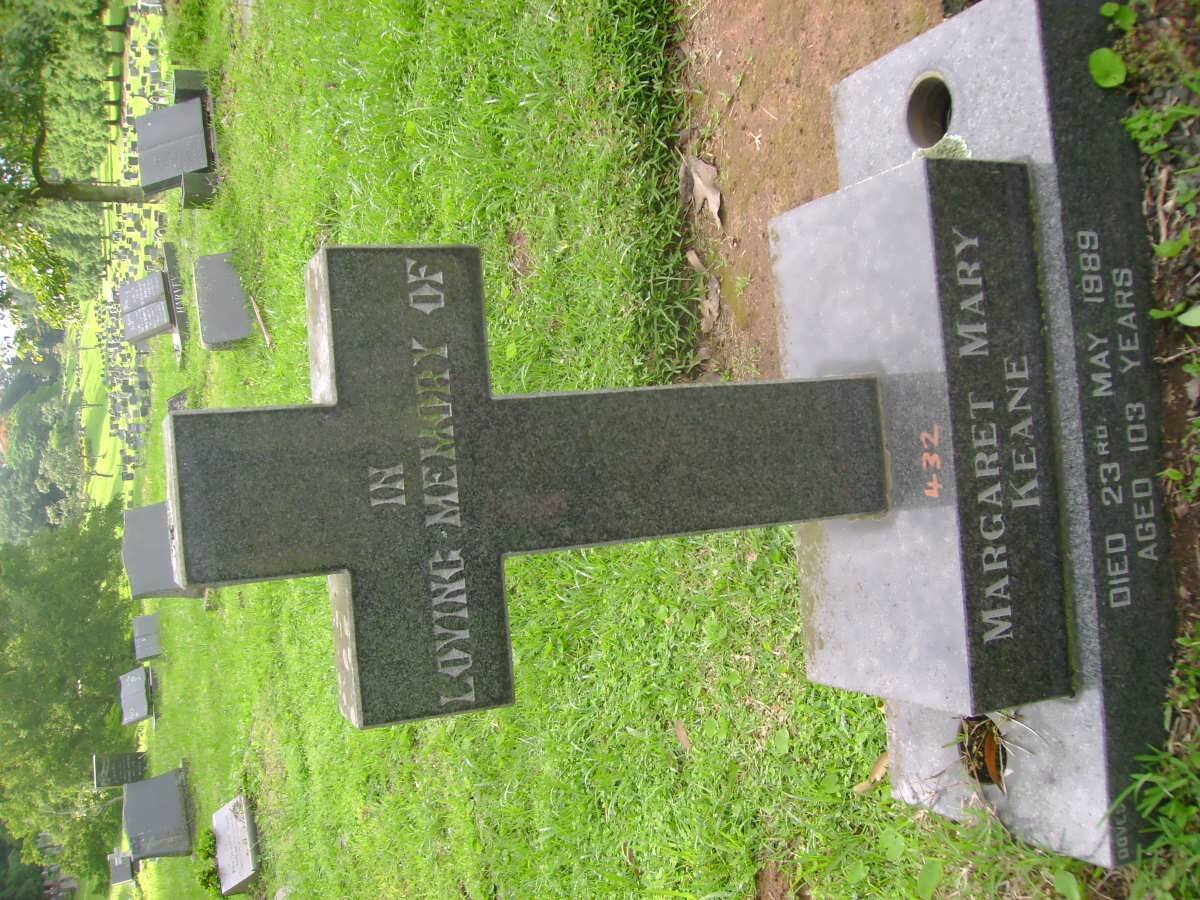 KEANE Margaret Mary -1989