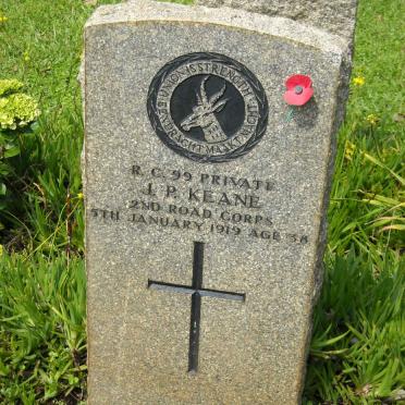 KEANE John Pierce -1919