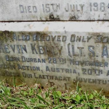 KELLY Louis A. 1887-1946 &amp; Catherine Agnes 1885-1964 :: KELLY Kevin 1922-1945 