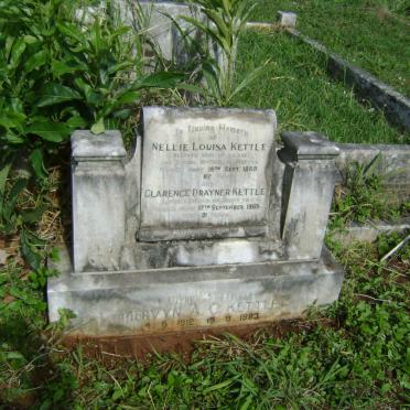 KETTLE Clarence Drayner -1965 &amp; Nellie Louisa -1959 :: KETTLE Mervyn A.C.. 1912-1983