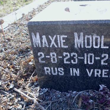 KLERK Joe, de 1902-1965 :: MOOLMAN Maxie 1923-1986