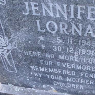 KLUG Jennifer Lorna 1945-1991 