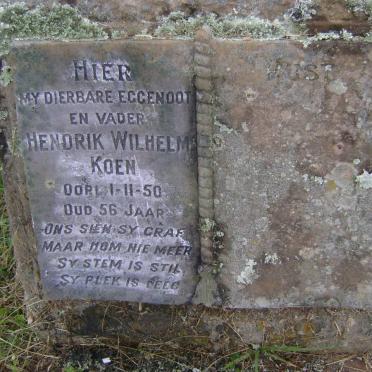 KOEN Hendrik Wilhelm -1950