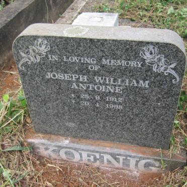 KOENIG Joseph William Antoine 1912-1998