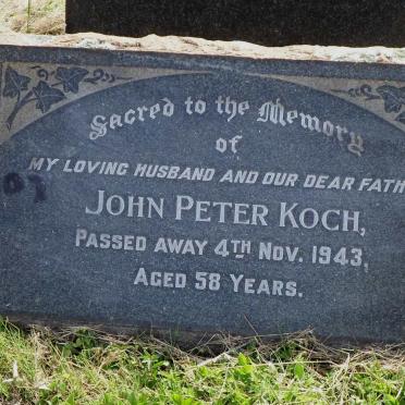 KOCH John Peter - 1943