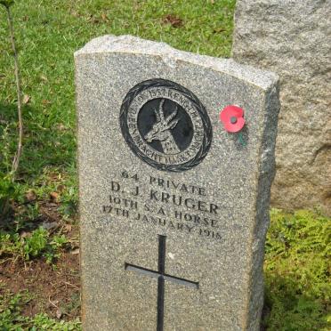 KRUGER D.J. -1918