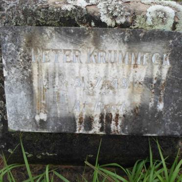 KRUMMECK Peter -1943