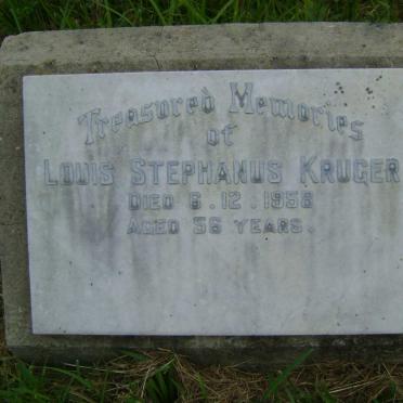 KRUGER Louis Stephanus -1958