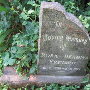 KRYNAUW Rosa Hermina 1906-1971