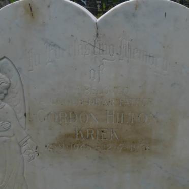 KRIEK Gordon Hilton 1948-1978