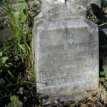 KRUMMECK Eric Peter Brand -1965 ;; KRUMMECK Barbara Joy -1960