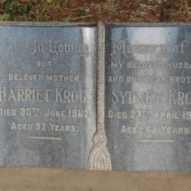 KROG Harriet -1962 :: KROG Sydney -1963