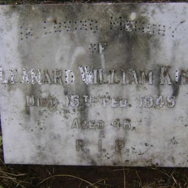 KING Leanard William -1945