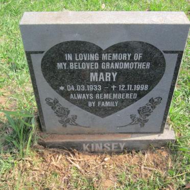 KINSEY Mary 1933-1998