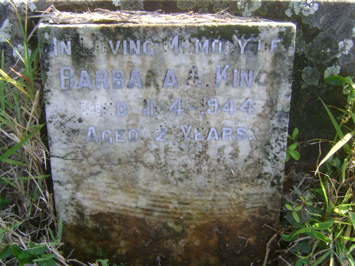 KING Barbara A. -1944