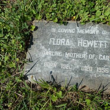KIDSON Walter -1939 &amp; Florence -1944 :: HEWETT Flora 1920-1956 :: BROODRYK Muriel C. 1922-1969