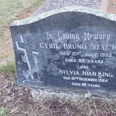 KING Cyril Bruno -1965 &amp; Sylvia Joan -1984