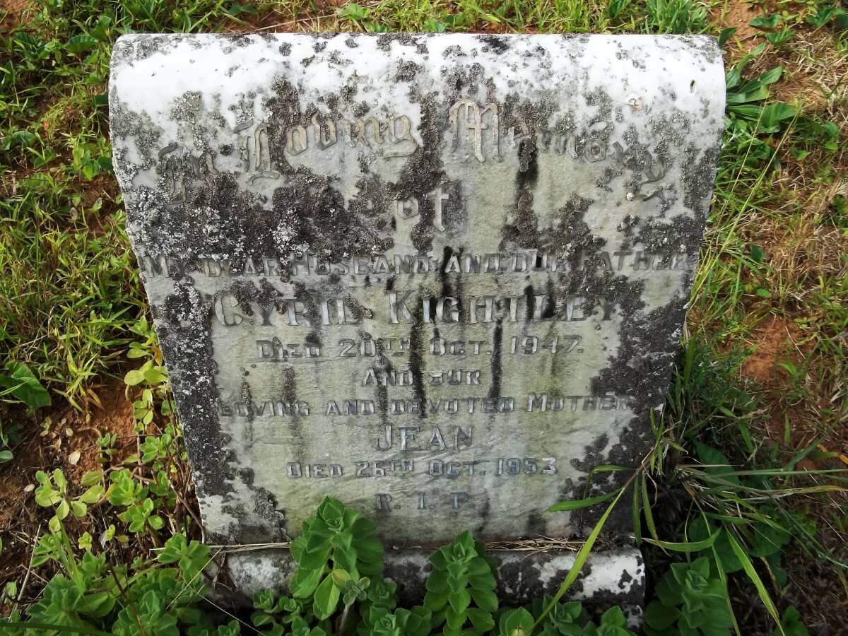 KIGHTLE Cyril -1947 &amp; Jean -1953