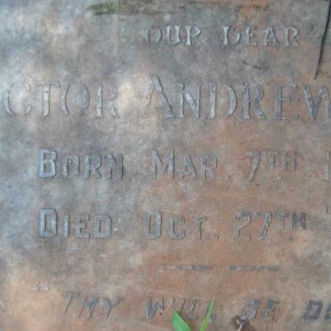 KING Victor Andrew 1906-1918