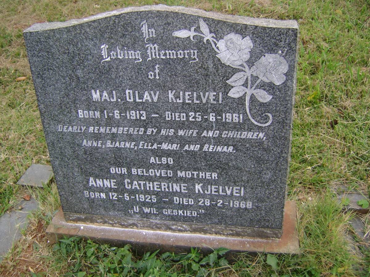 KJELVEI Olav 1913-1961 &amp; Anne Catherine 1925-1968