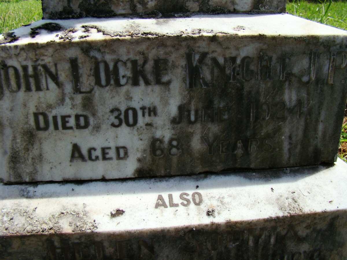 KNIGHT John Locke -1924