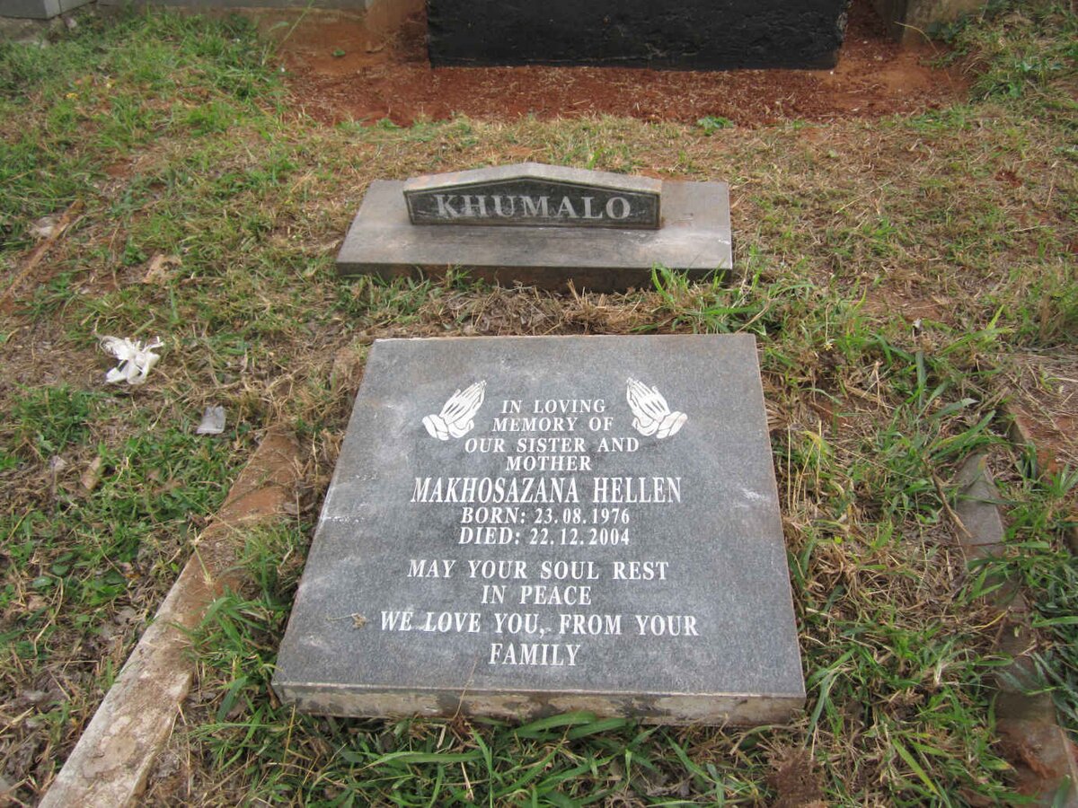 KHUMALO Makhosazana Hellen 1976-2004