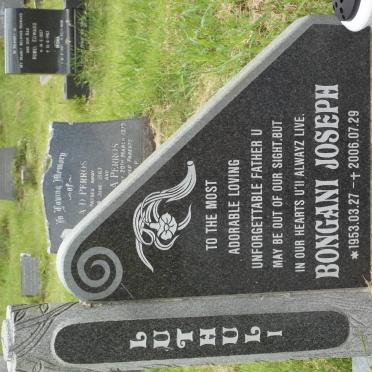 LUTHULI Bongani Joseph 1953-2006