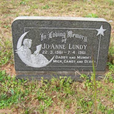 LUNDY Jo-anne 1961-1961