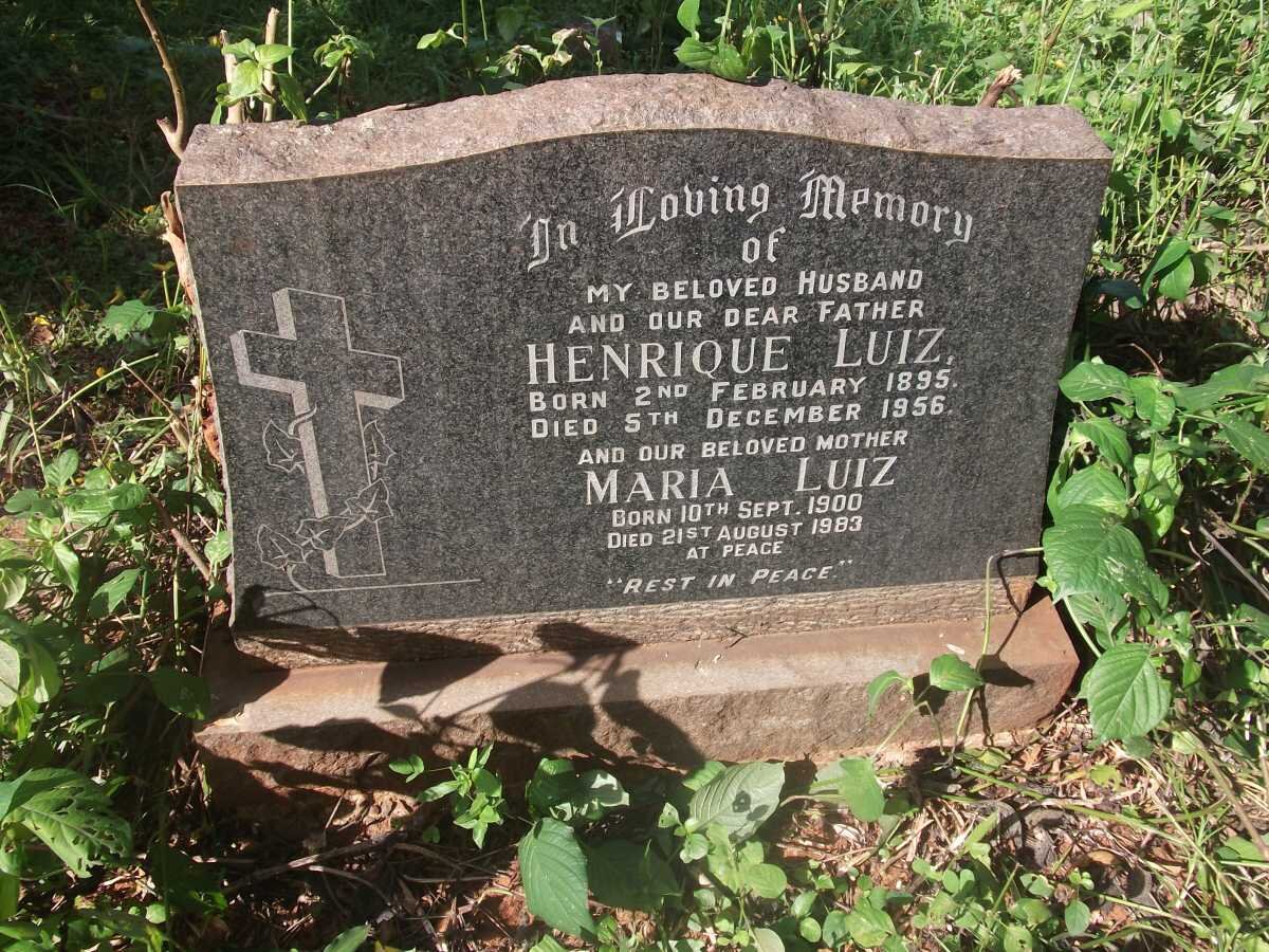 LUIZ Henrique 1895-1956 &amp; Maria 1900-1983