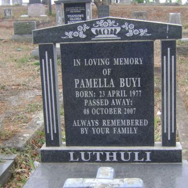 LUTHULI Pamella Buyi 1977-2007