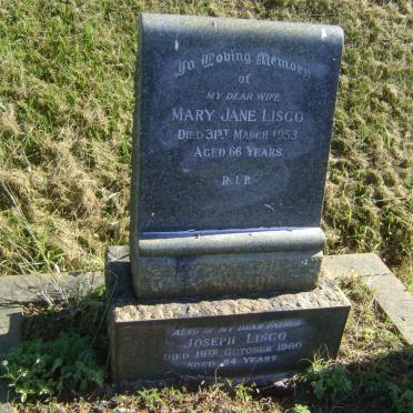 LISCO Joseph -1960 &amp; Mary Jane -1953