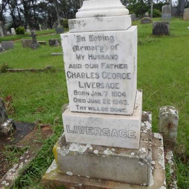 LIVERSAGE Charles George 1904-1943