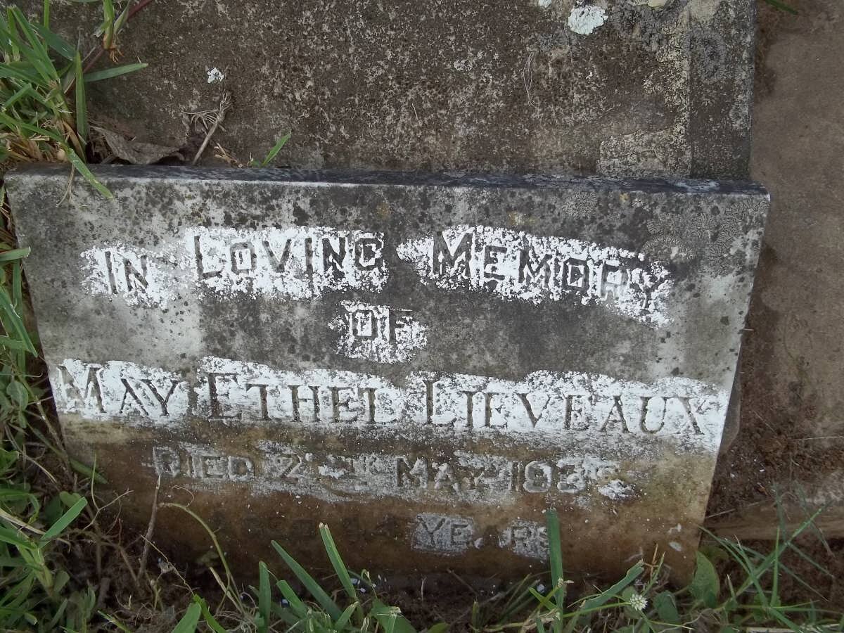 LIEVEAUX  May Ethel -1938