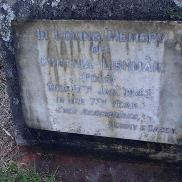 LISHMAN Cynthia -1943