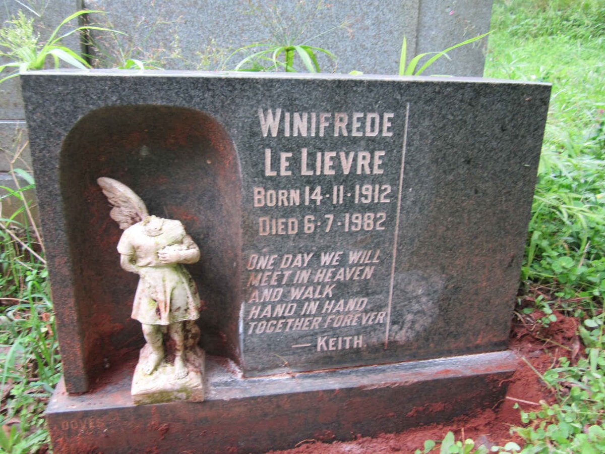 LIEVRE Winifrede, le 1912-1982