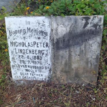 LINDENBERG Nicholas Peter 1899-1971