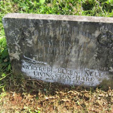 LIVINGSTON Neal Russell -1960 :: HARE Gertrude Ellen, Livingston -1988