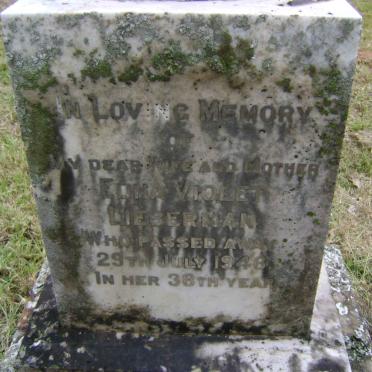 LIEBERMAN Edna Violet -1946