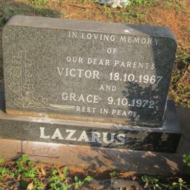 LAZARUS Victor -1967 &amp; Grace -1972