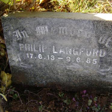 LANGFORD Philip 1913-1985