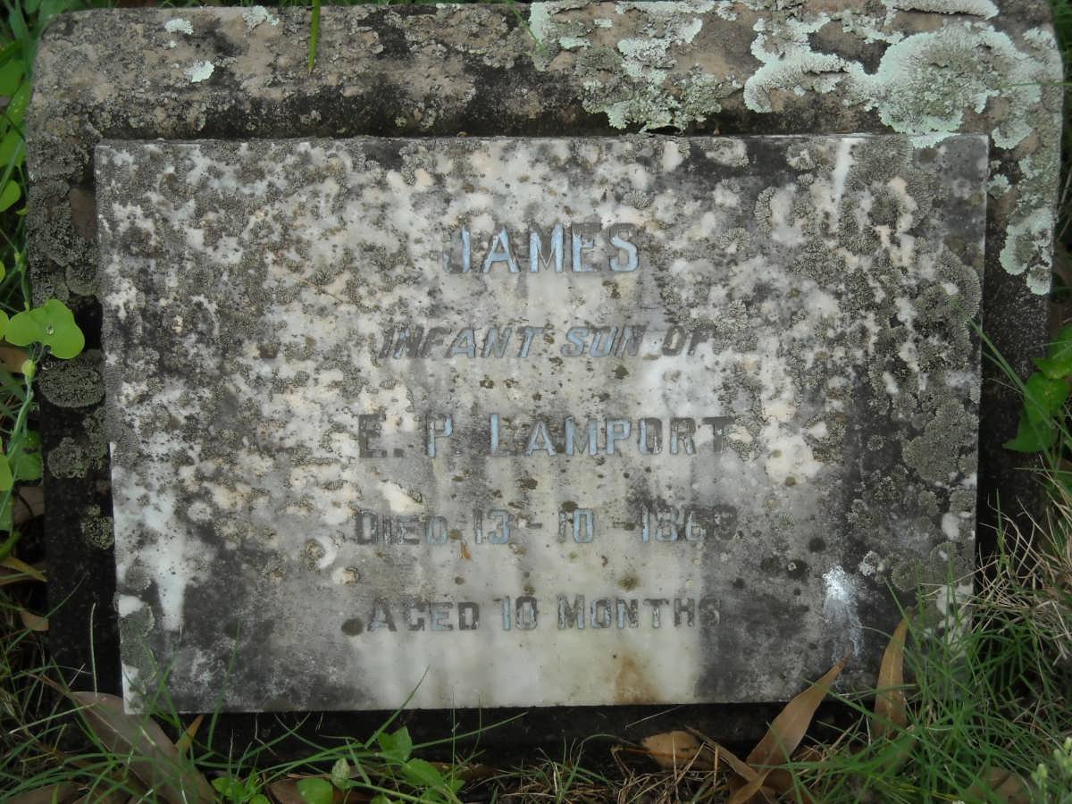 LAMPORT James  -1869