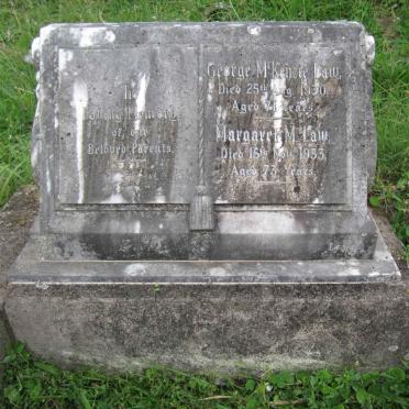 LAW George McKenzie -1930 &amp; Margaret M. -1933