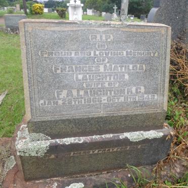 LAUGHTON Frederic Augustus 1854-1943 &amp; Frances Matilda 1866-1948 :: LAUGHTON John 1891-1918