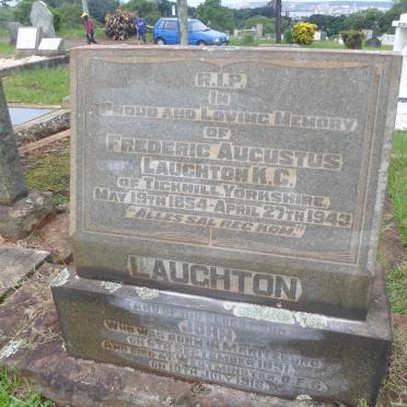 LAUGHTON Frederic Augustus 1854-1943 &amp; Frances Matilda 1866-1948 :: LAUGHTON John 1891-1918